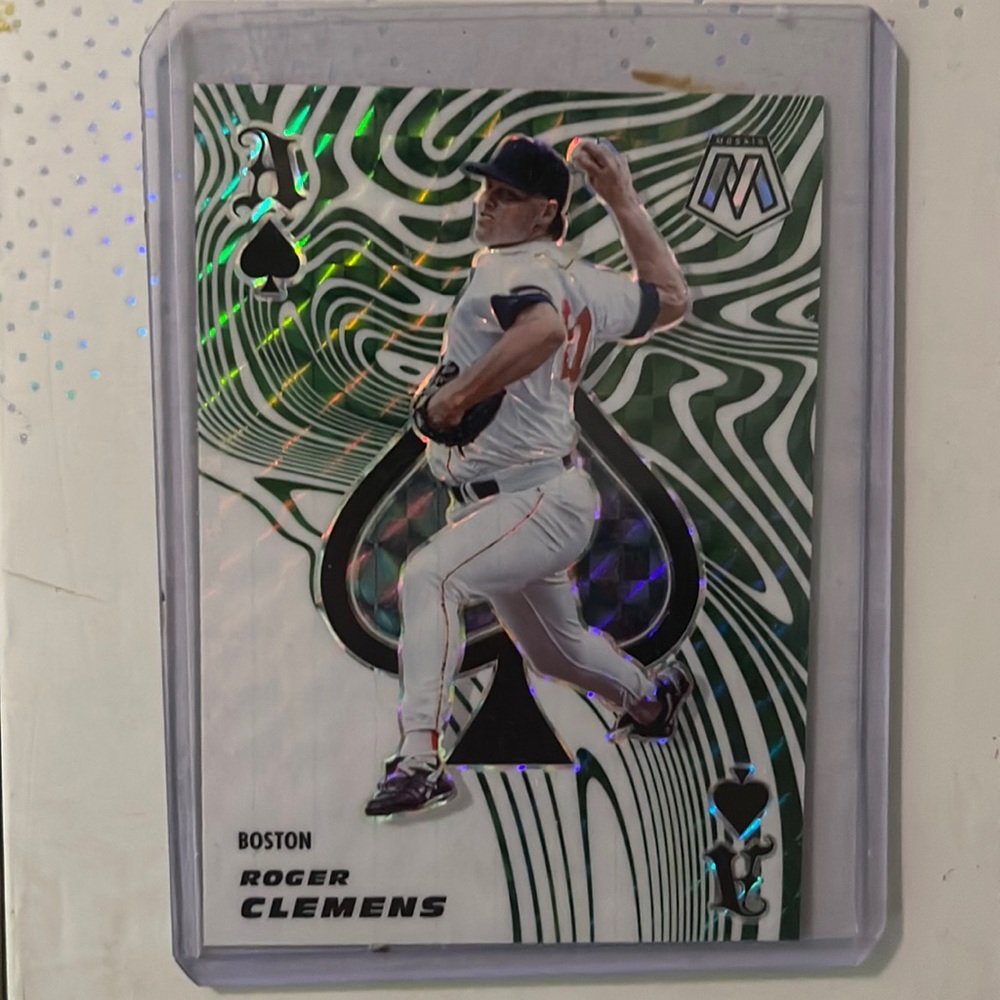 Roger Clemons lot of 3. Past and present.  1990Leaf and 2021 Panini.